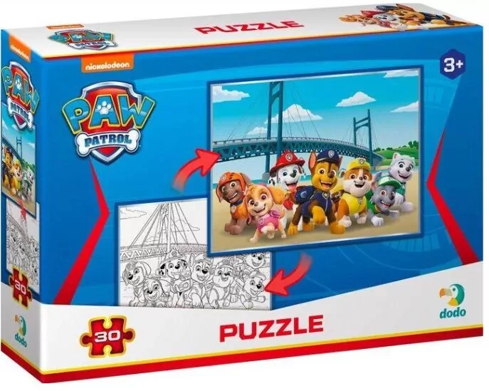 Puzzle 30 Psi Patrol 2w1 - tantis.pl