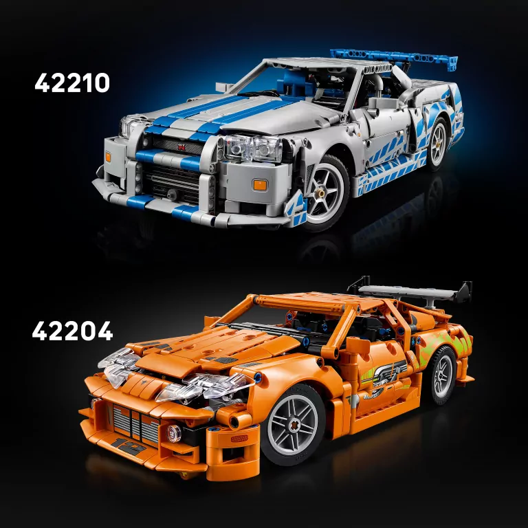LEGO® Technic. Samochód Nissan Skyline GT-R (R34) z filmu Za szybcy, za wściekli 42210 - tantis.pl