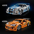 LEGO® Technic. Samochód Nissan Skyline GT-R (R34) z filmu Za szybcy, za wściekli 42210 - tantis.pl