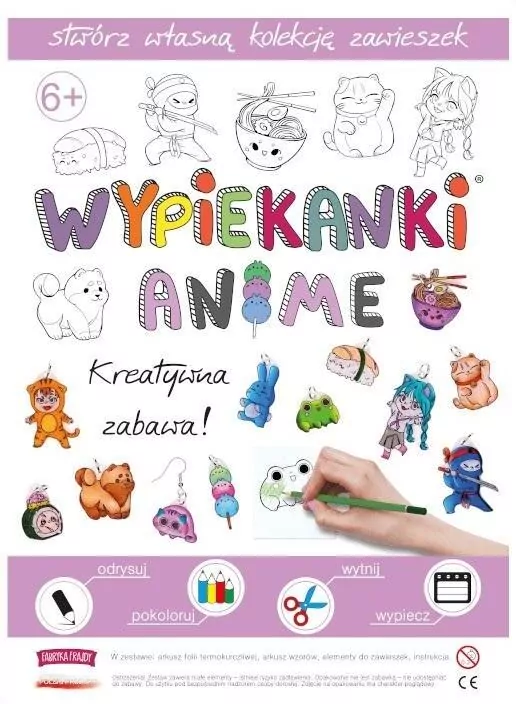 Wypiekanki anime. Kreatywna zabawa! - tantis.pl