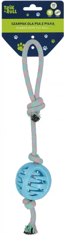 Szarpak dla Psa z piłką 40cm - tantis.pl