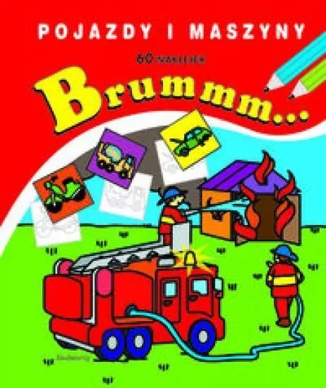 Naklejanki - Brummm... Pojazdy i maszyny - tantis.pl