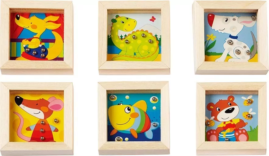 Gra zręcznościowa Kuleczka do dołeczka mix - tantis.pl