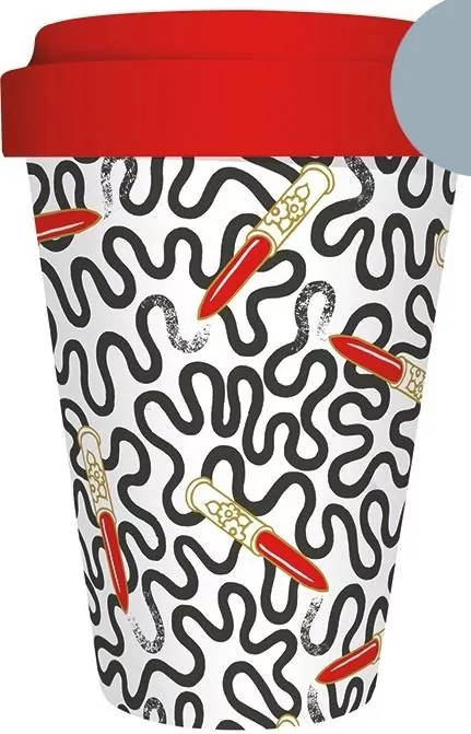 Kubek bambusowy Lipstick Wiggle - tantis.pl