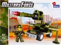 Klocki konstrukcyjne Alleblox Military 96-104 elementy, mix - tantis.pl