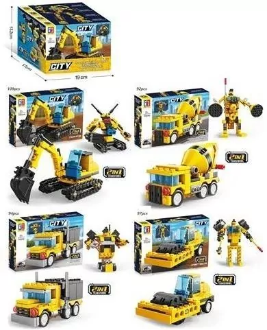 Klocki konstrukcyjne z napędem MIX - tantis.pl