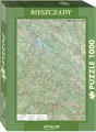 Puzzle 1000. Bieszczady mapa turystyczna - tantis.pl