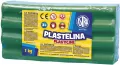 Plastelina Astra  1 kg zielona - tantis.pl