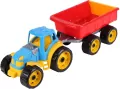 Traktor z przyczepą. Zabawka. Maksik - tantis.pl
