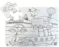 Puzzle Pojazdy Funny Mat STRIGO - tantis.pl