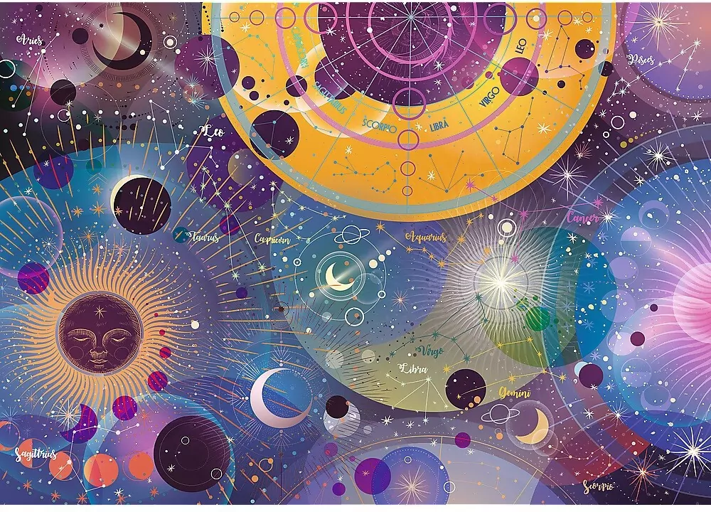 Trefl. Puzzle 1000. Cosmic Alchemy. Constellations - tantis.pl