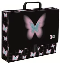 Teczka z rączką A4 XL Pastel Butterfly - tantis.pl
