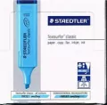 Zakreślacz Classic niebieski (10szt) STAEDTLER - tantis.pl