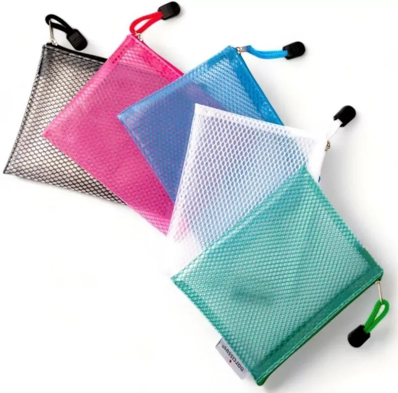 Torebka na zamek mesh EVA A6 NARCISSUS - tantis.pl