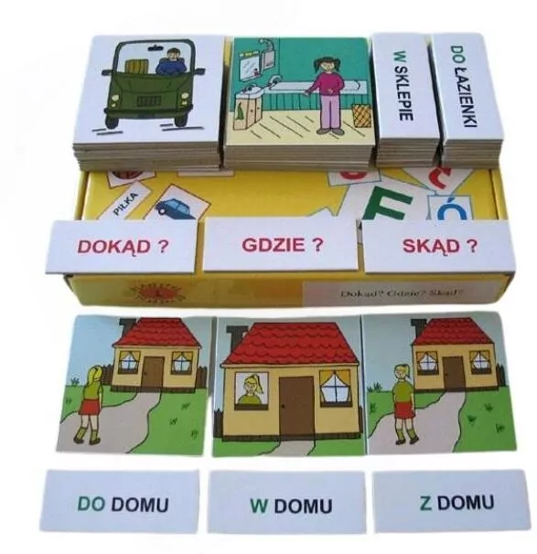 Dokąd? Gdzie? Skąd? Zestaw dydaktyczny - tantis.pl