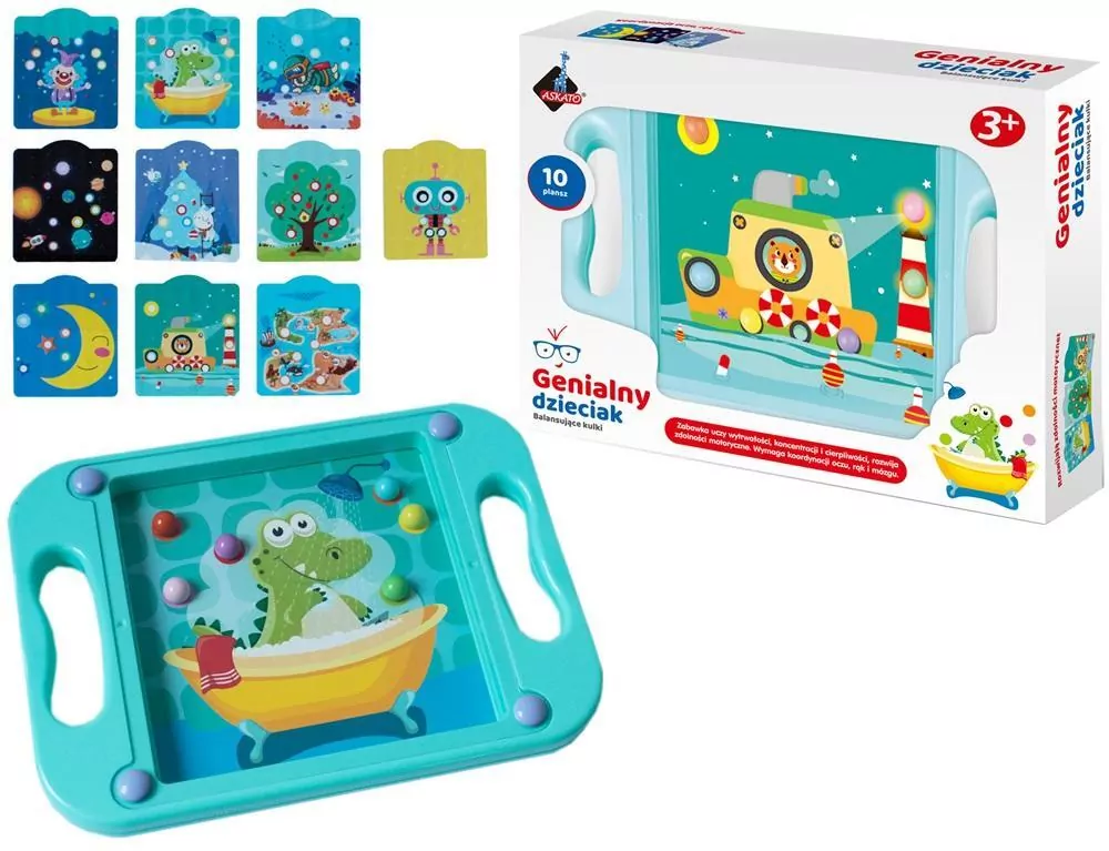 Balansujące kulki. Genialny dzieciak - tantis.pl