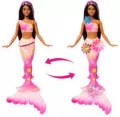 Barbie Syrenka Rozkwitające kwiaty Lalka brunetka - tantis.pl