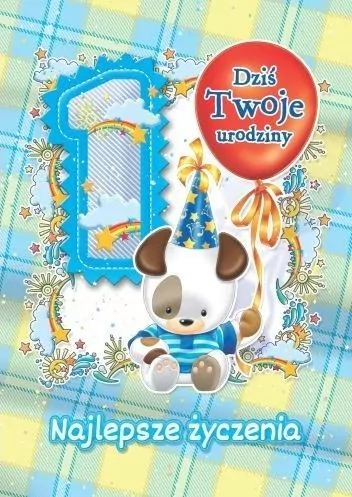 Kartka okolicznościowa: Urodziny Roczek - tantis.pl