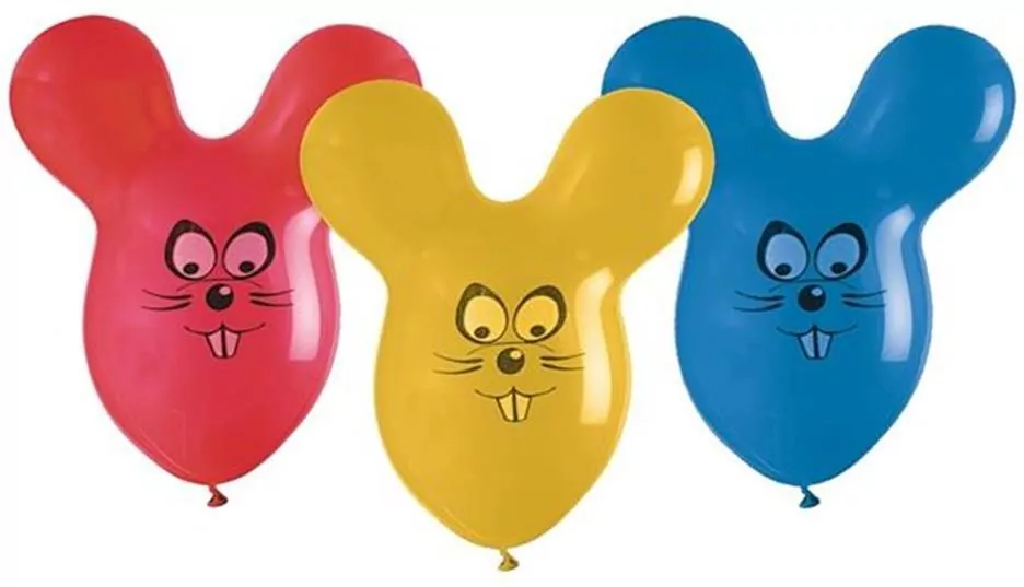 BALON DEKOR MYSZKA 65CM GO PBH OP3SZT - tantis.pl