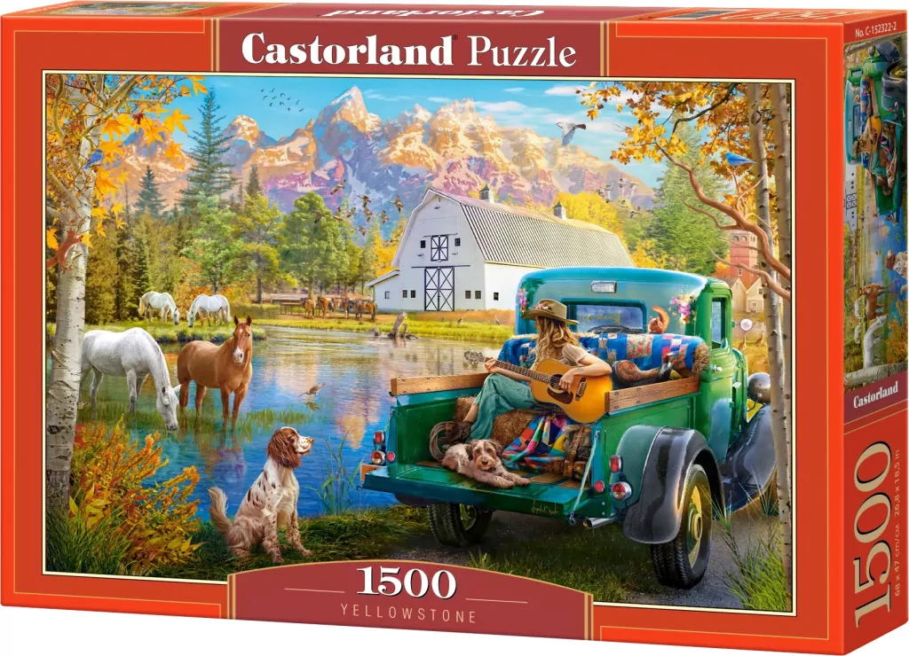 Puzzle 1500 Yellowstone CASTOR - tantis.pl
