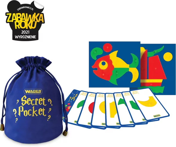 Gra sensoryczna. Secret Pocket. Poszukiwacz Kształtów - tantis.pl