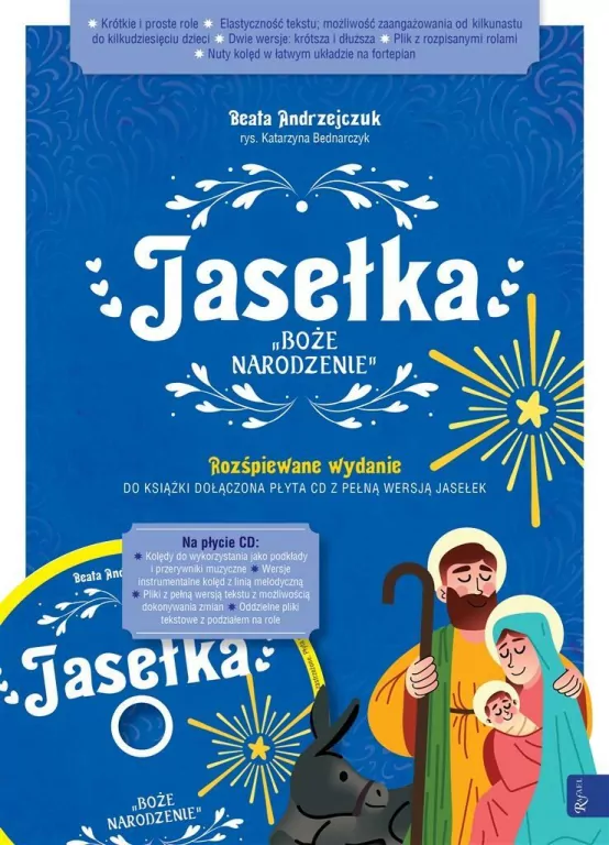 Jasełka, Boże Narodzenie + CD - tantis.pl