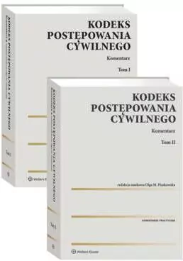Kodeks postępowania cywilnego. Komentarz. Tom 1-2 - tantis.pl