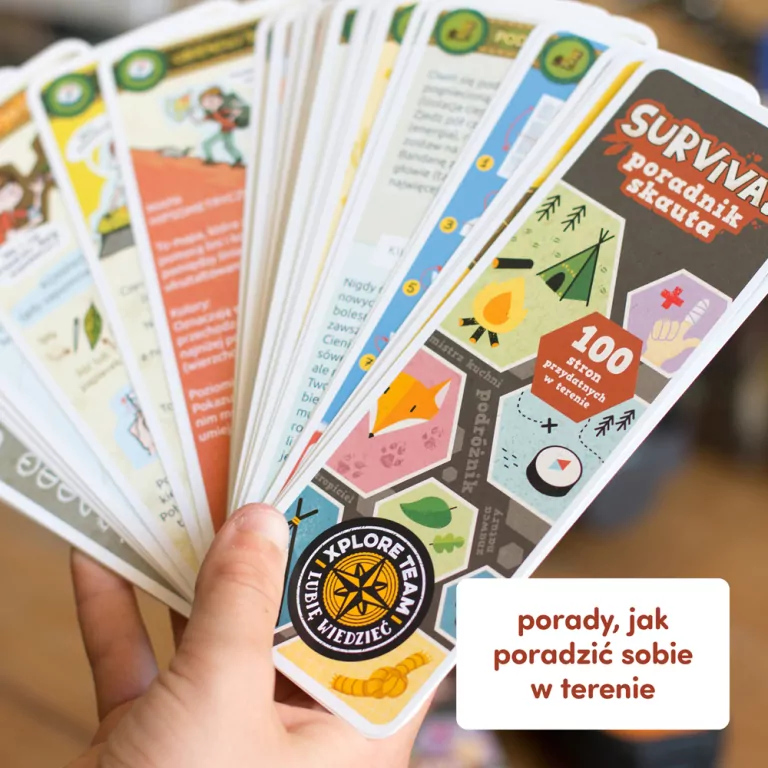 CzuCzu. Xplore Team. Survival. Poradnik Skauta - tantis.pl
