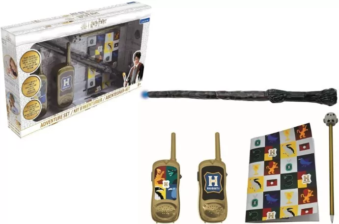 Zestaw przygodowy z krótkofalówkami Harry Potter Lexibook RPTW11HP - tantis.pl