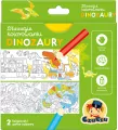 CzuCzu. Dinozaury. Dłuuugie kolorowanki - tantis.pl