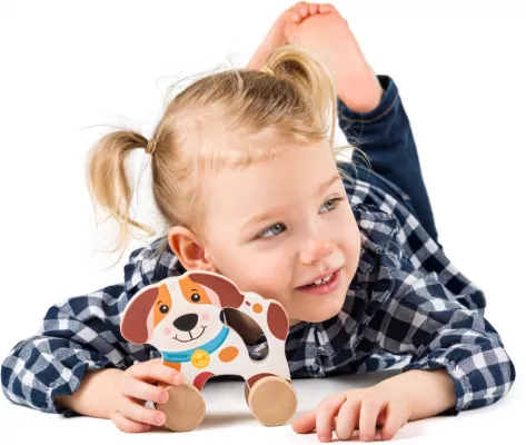 PIES NA KOLKACH Z UCHWYTEM 15X13X8 PBX