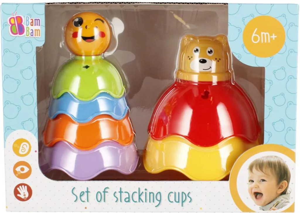 Zestaw kubeczków do układania - tantis.pl