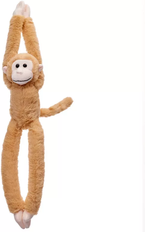 Maskotka małpka wisząca beżowa - tantis.pl