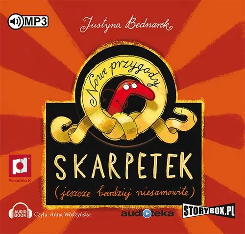 Nowe przygody skarpetek (jeszcze bardziej niesamowite). Audiobook - tantis.pl