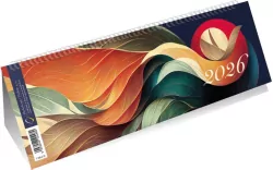 Kalendarz 2026 poziomy ze spiralką