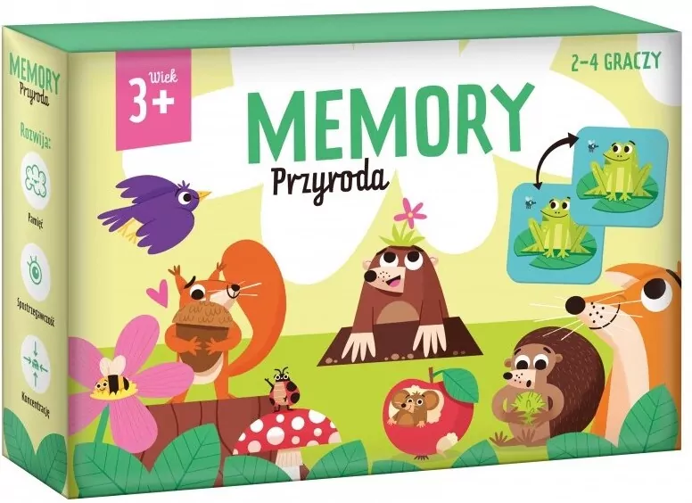 Memory Przyroda, 24 elementy - tantis.pl