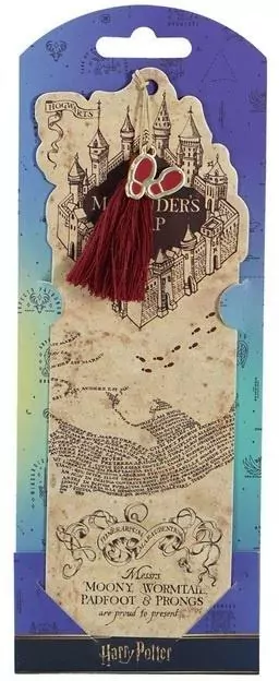 Harry Potter Zakładka z zawieszką - Mapa Huncwotów - tantis.pl