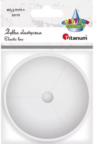 Żyłka silikonowa elastyczna 0,5mm 20m - tantis.pl