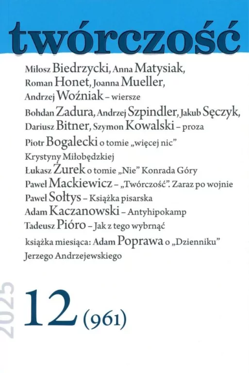 Twórczość 12/2025 - tantis.pl