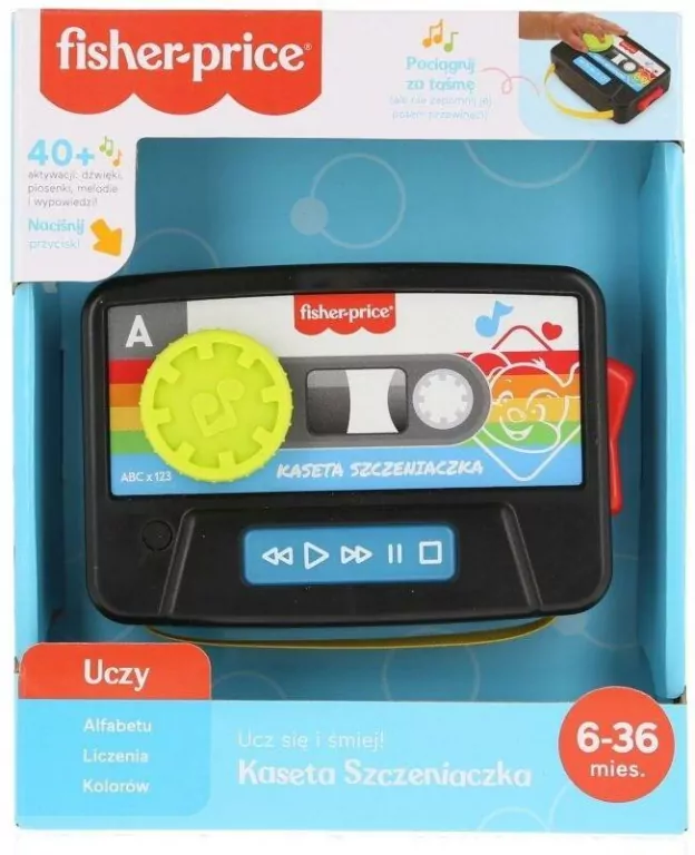 Retro Kaseta Szczeniaczka. Fisher-Price - tantis.pl