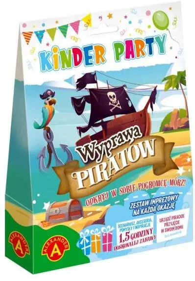 Zestaw Kinder Party. Wyprawa Piratów - tantis.pl