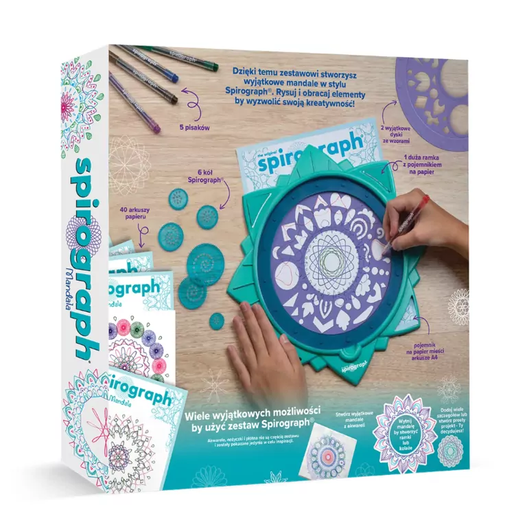 Spirograph Mandala - tantis.pl