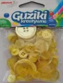 Guziki kreatywne żółte 40g - tantis.pl