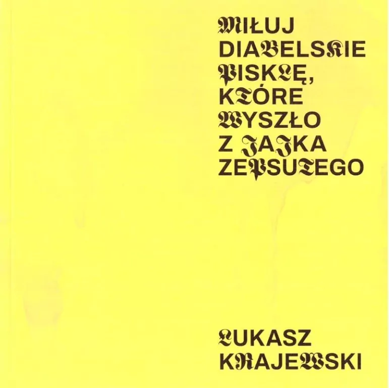 Miłuj diabelskie pisklę, które wyszło z jajka zeps - tantis.pl
