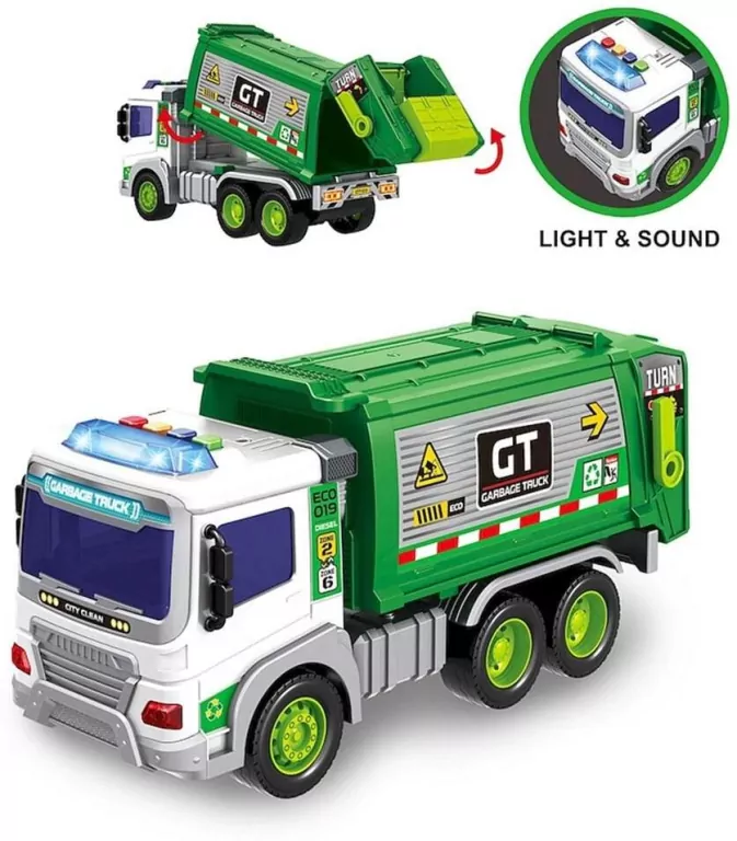 Służby Miejskie śmieciarka - tantis.pl