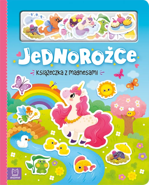 Jednorożce. Książeczka z magnesami - tantis.pl