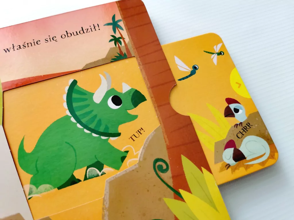 Triceratops. Poznajmy dinozaury. Akademia Mądrego Dziecka - tantis.pl