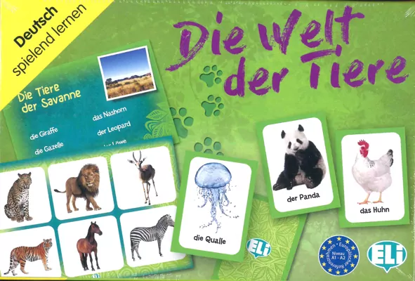 Gra językowa Niemiecki Die Welt der Tiere - tantis.pl