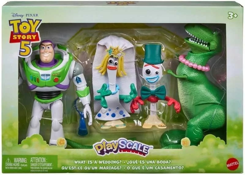 Disney Pixar Toy Story 5 PlayScale Figurki 4-pak - tantis.pl