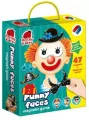 Śmieszne twarze. Gra magnetyczna - tantis.pl